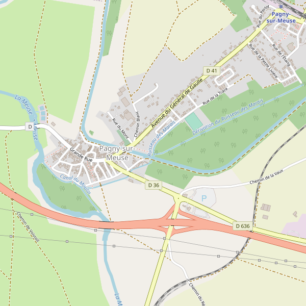 Plan de Pagny-sur-Meuse Thumbnail