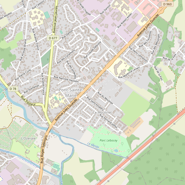 Carte des patisseries à Pont-Sainte-Marie Thumbnail
