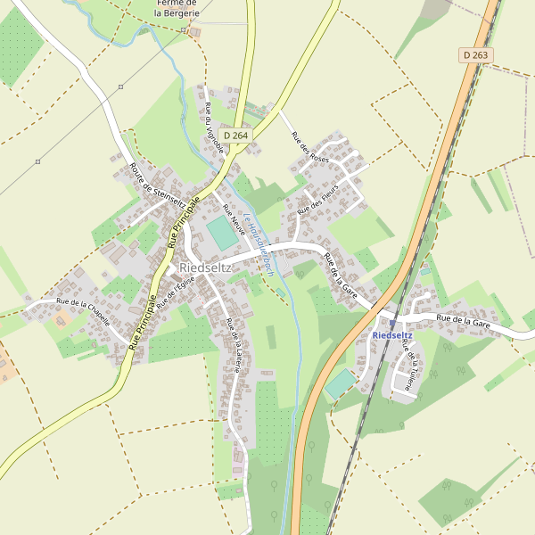 Carte des hotels à Riedseltz Thumbnail