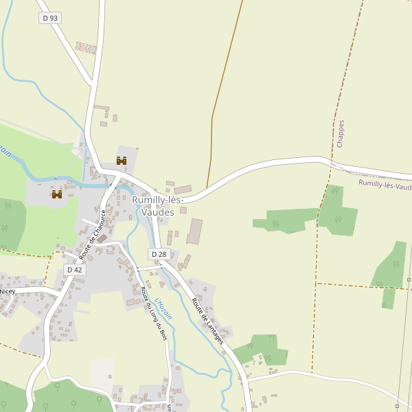 Carte des location-voiture à Rumilly-lès-Vaudes Thumbnail