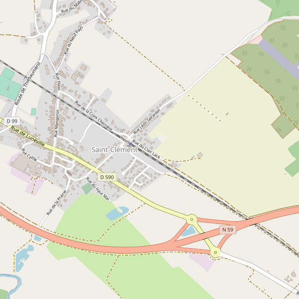 Plan de Saint-Clément (Meurthe-et-Moselle) Thumbnail