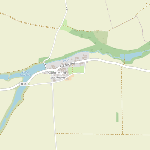 Plan de Saint-Mard-sur-Auve Thumbnail
