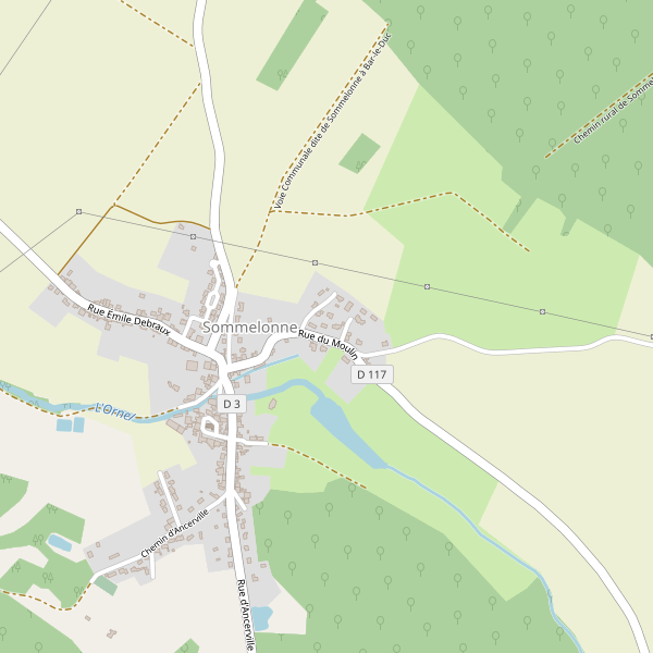 Carte des taxi à Sommelonne Thumbnail
