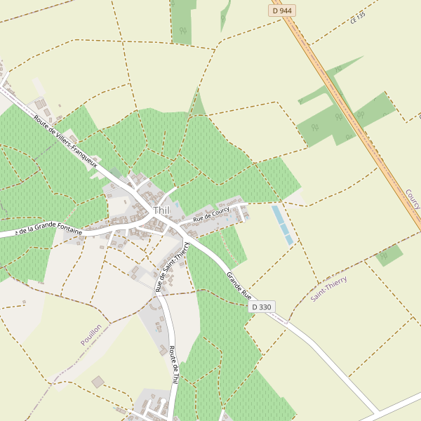Carte des sites-archeologiques à Thil (Marne) Thumbnail