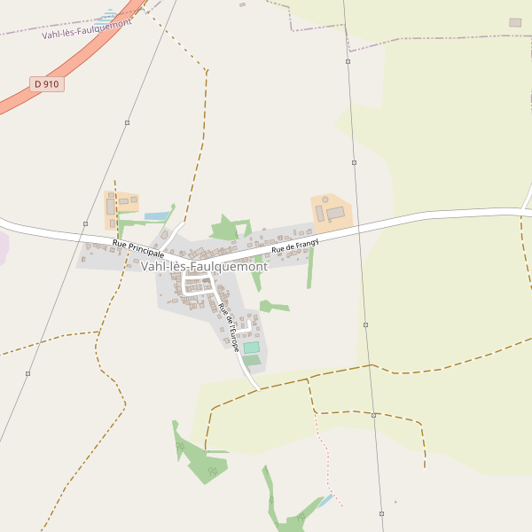 Carte des hotels à Vahl-lès-Faulquemont Thumbnail