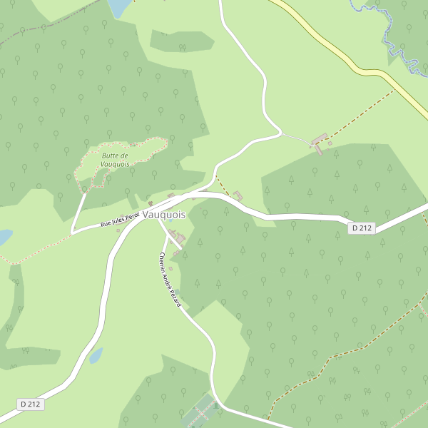 Carte des hotels à Vauquois Thumbnail
