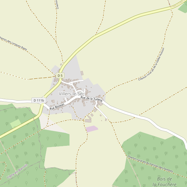 Carte des monuments à Villers-le-Sec (Meuse) Thumbnail