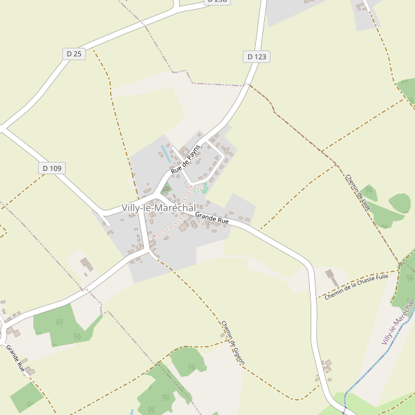 Carte des bibliotheques à Villy-le-Maréchal Thumbnail