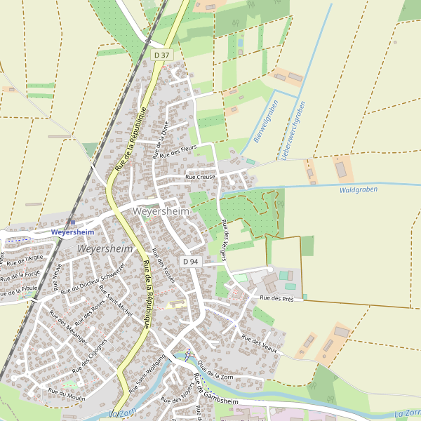 Carte des hotels à Weyersheim Thumbnail