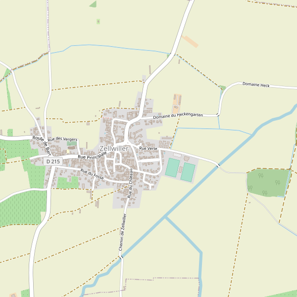 Carte des hotels à Zellwiller Thumbnail