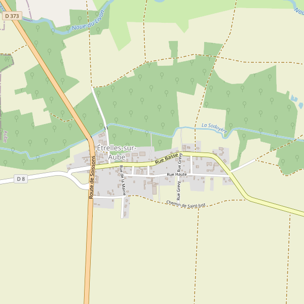 Plan de Étrelles-sur-Aube Thumbnail