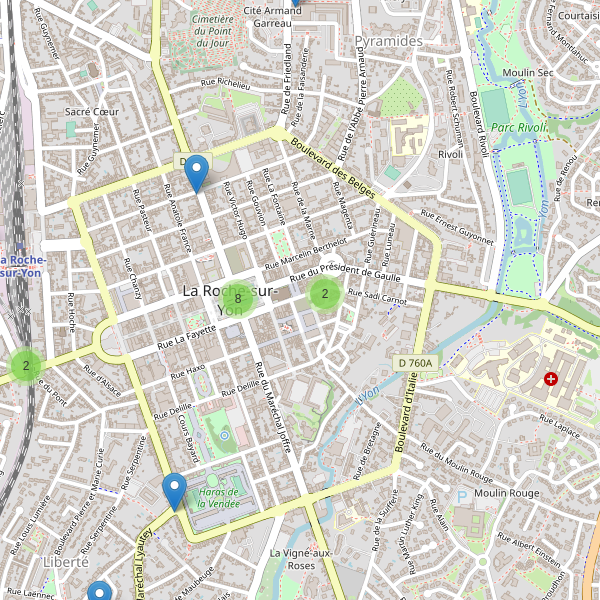 Carte des cafe à La Roche-sur-Yon Thumbnail