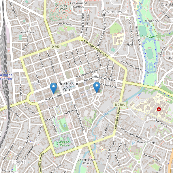 Thumbnail Carte des musées à La Roche-sur-Yon