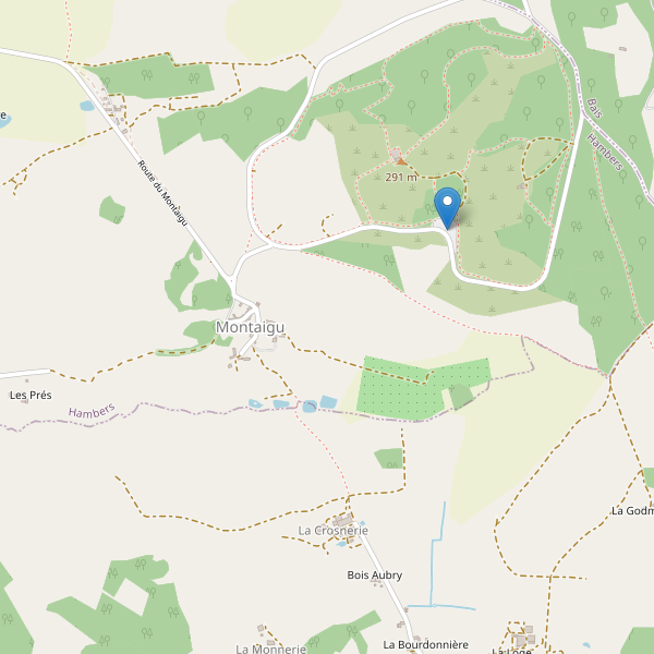 Carte des parkings à Montaigu (Mayenne) Thumbnail