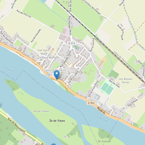 Carte des parkings à Saint-Clément-des-Levées Thumbnail