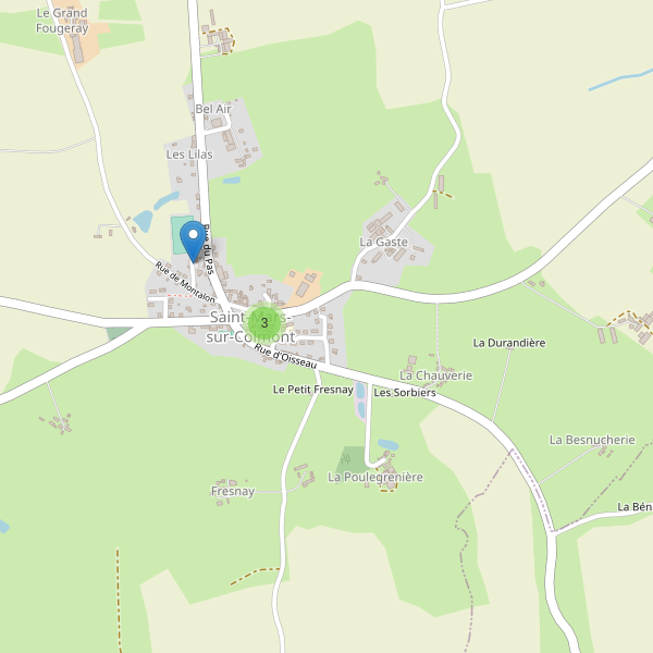 Carte des parkings à Saint-Mars-sur-Colmont Thumbnail