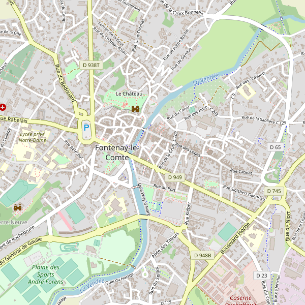Carte des taxi à Fontenay-le-Comte Thumbnail