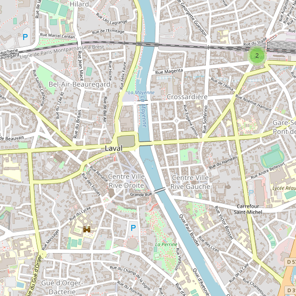 Carte des taxi à Laval (Mayenne) Thumbnail