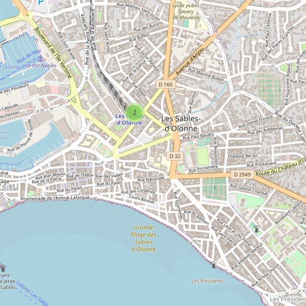 Carte des taxi à Les Sables-d'Olonne Thumbnail