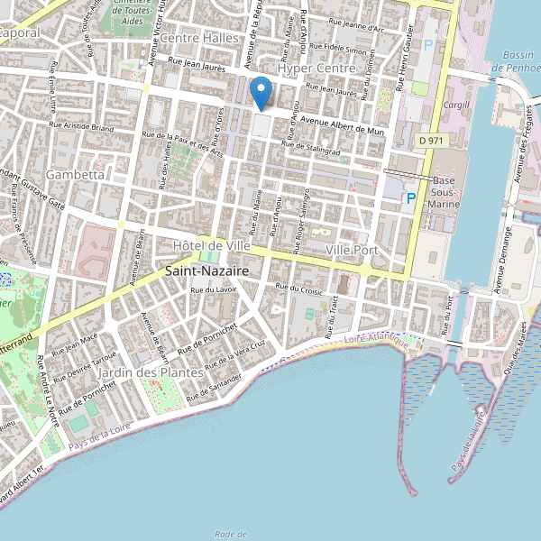 Carte des taxi à Saint-Nazaire (Loire-Atlantique) Thumbnail