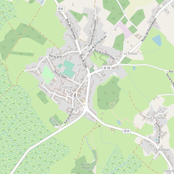 Carte des hotels à Crossac Thumbnail