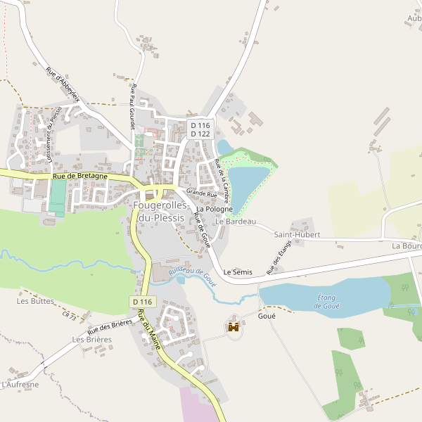Carte des musees à Fougerolles-du-Plessis Thumbnail
