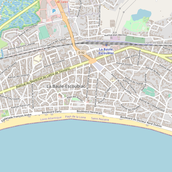 Carte des boites-de-nuit à La Baule-Escoublac Thumbnail