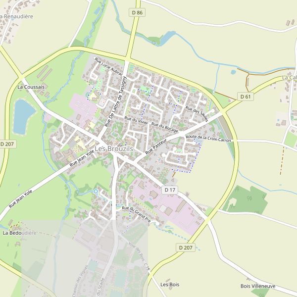 Carte des ecoles à Les Brouzils Thumbnail