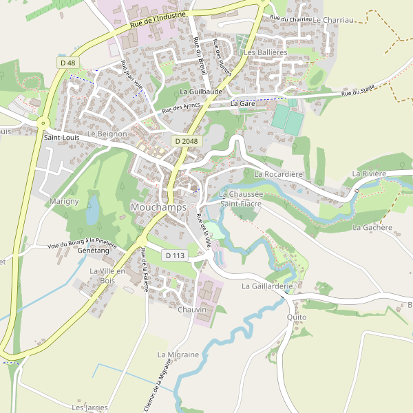 Carte des pharmacies à Mouchamps Thumbnail