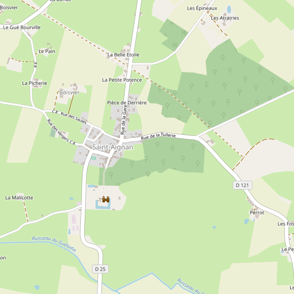 Plan de Saint-Aignan (Sarthe) Thumbnail