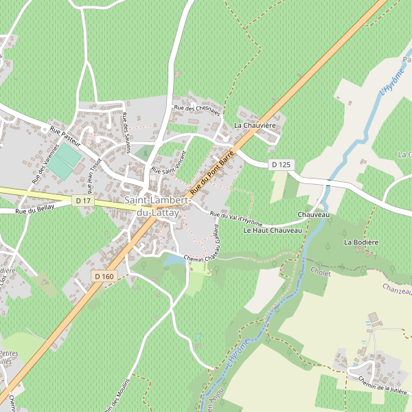 Carte des parfumeries à Saint-Lambert-du-Lattay Thumbnail