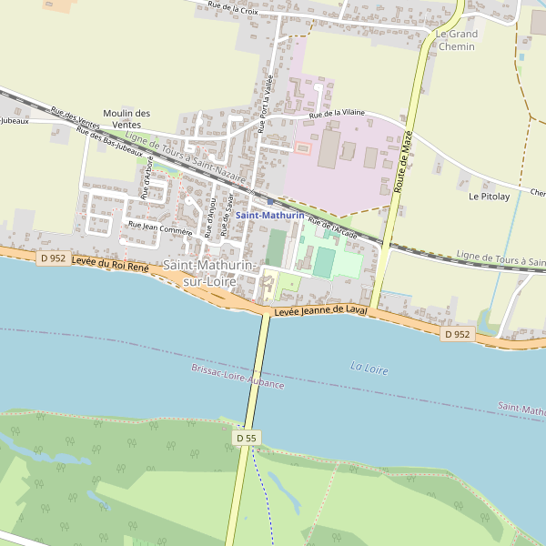 Carte des fleuristes à Saint-Mathurin-sur-Loire Thumbnail
