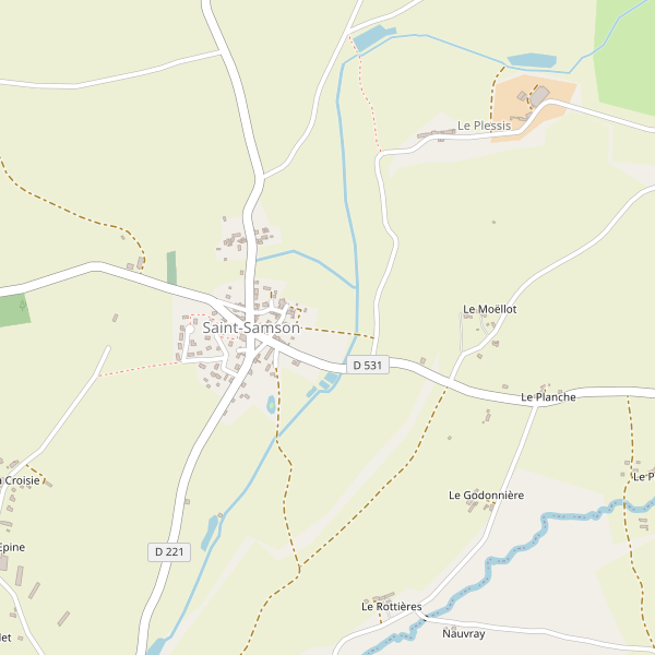 Carte des chaussures à Saint-Samson (Mayenne) Thumbnail