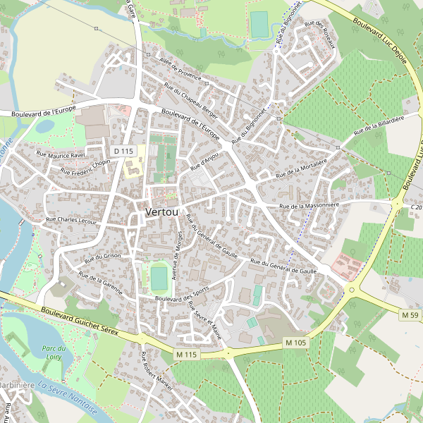 Carte des patisseries à Vertou Thumbnail