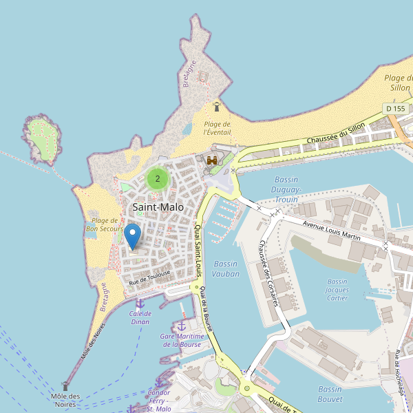 Carte des ecoles à Saint-Malo Thumbnail