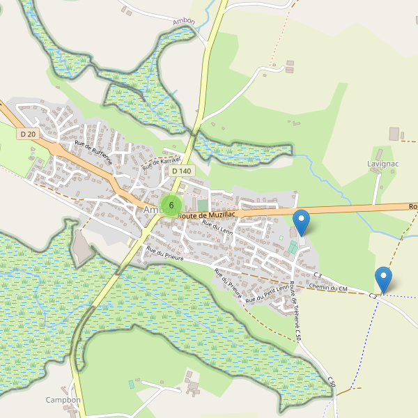 Carte des parkings à Ambon Thumbnail