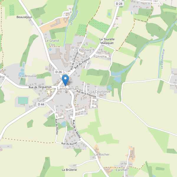 Carte des parkings à Languenan Thumbnail