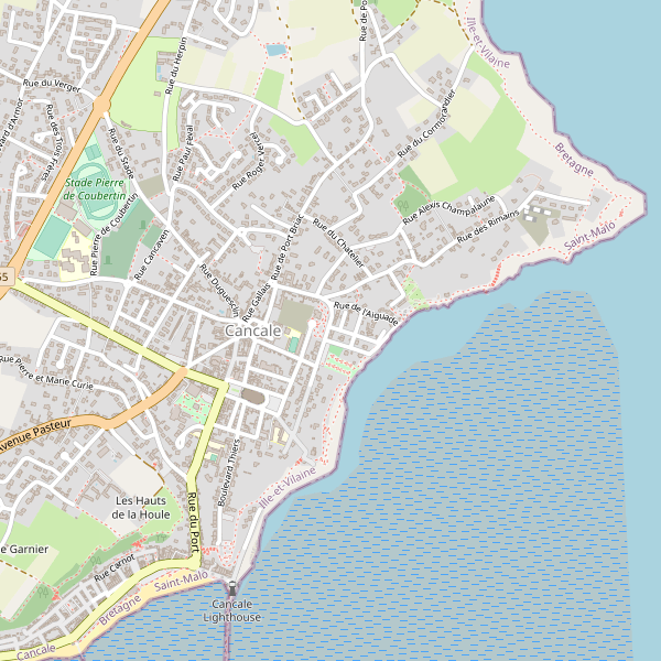 Carte des taxi à Cancale Thumbnail