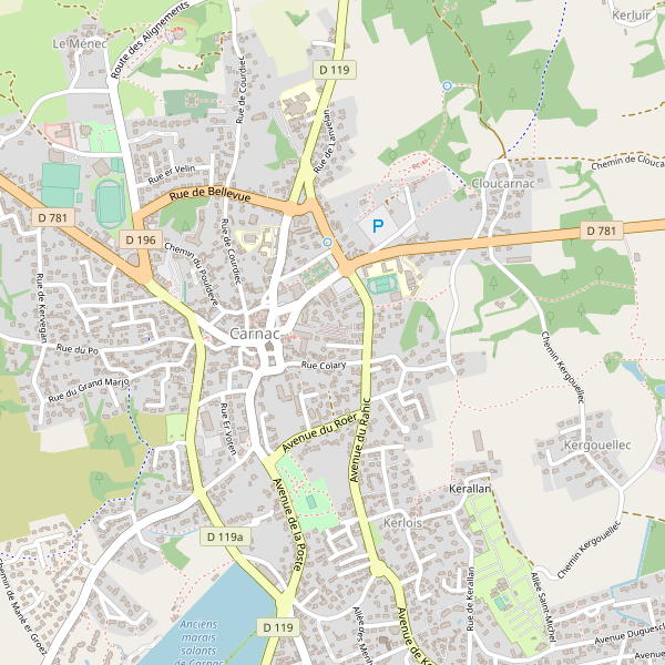 Carte des taxi à Carnac Thumbnail