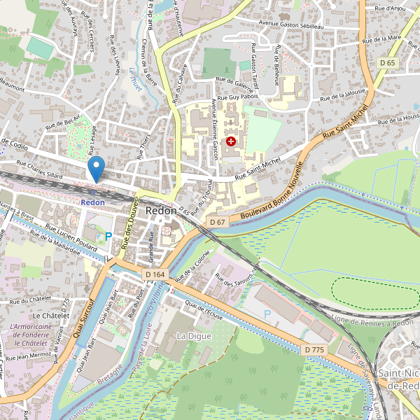 Carte des taxi à Redon Thumbnail