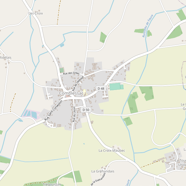 Carte des restaurants à Comblessac Thumbnail