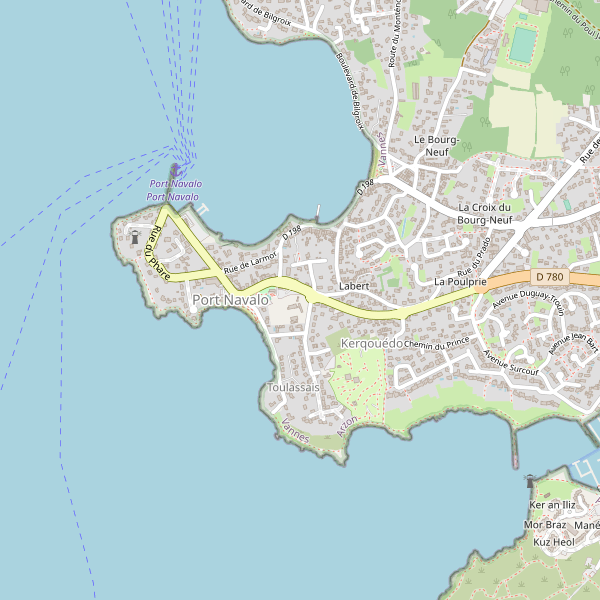 Carte des attractions à Port Navalo Thumbnail