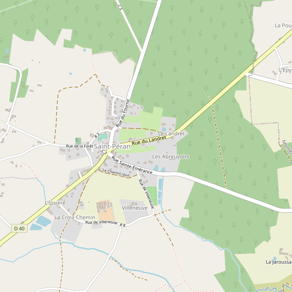 Plan de Saint-Péran Thumbnail
