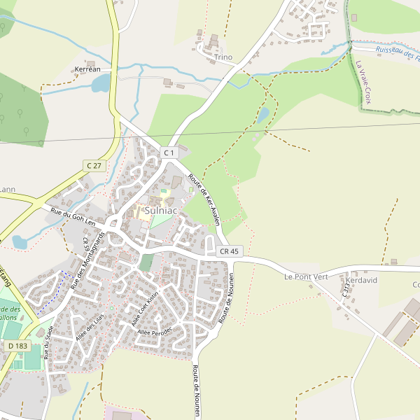 Carte des gares à Sulniac Thumbnail