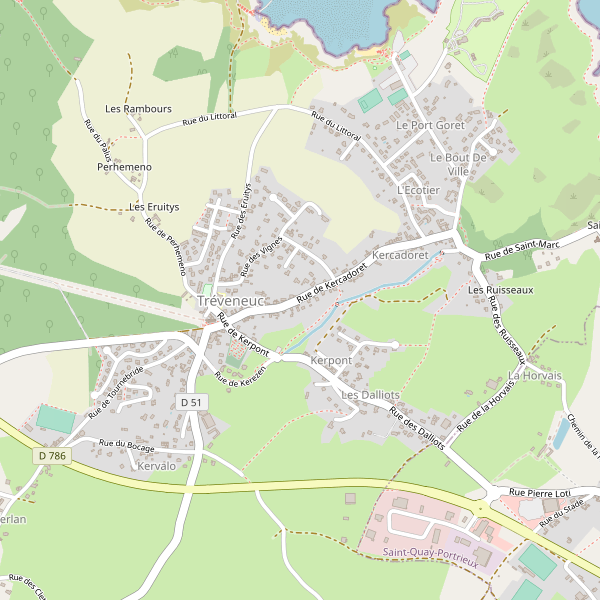 Carte des medecins à Tréveneuc Thumbnail