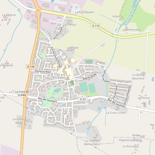 Carte des hotels à Étrelles (Ille-et-Vilaine) Thumbnail