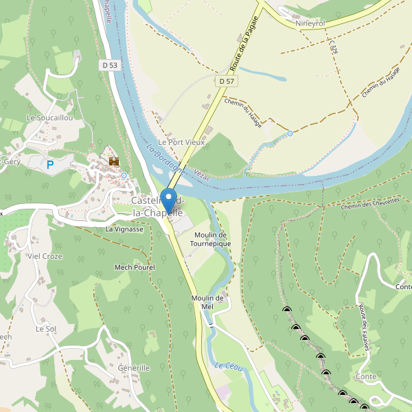 Carte des bibliotheques à Castelnaud-la-Chapelle Thumbnail