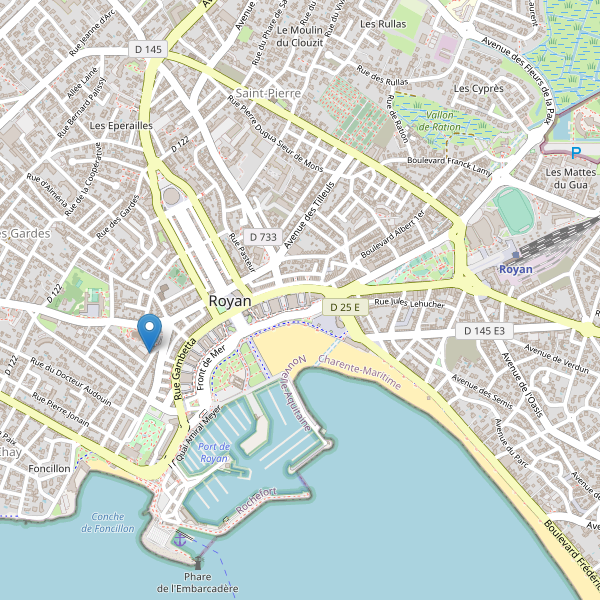 Carte des bibliotheques à Royan Thumbnail