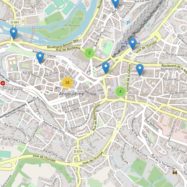 Carte des cafe à Angoulême Thumbnail