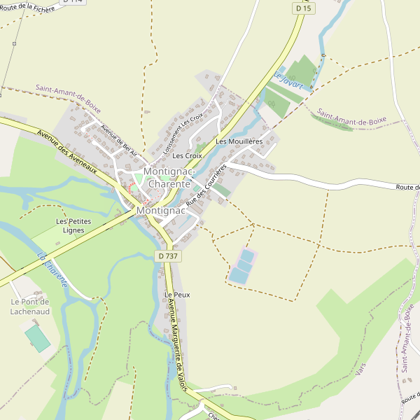 Carte des chaussures à Montignac (Charente) Thumbnail